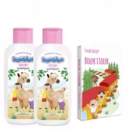 Kosmetyki kąpielowe dla dzieci - Bambino DZIECIAKI Szampon Alpaka 400ml *2 + karty do gry - miniaturka - grafika 1