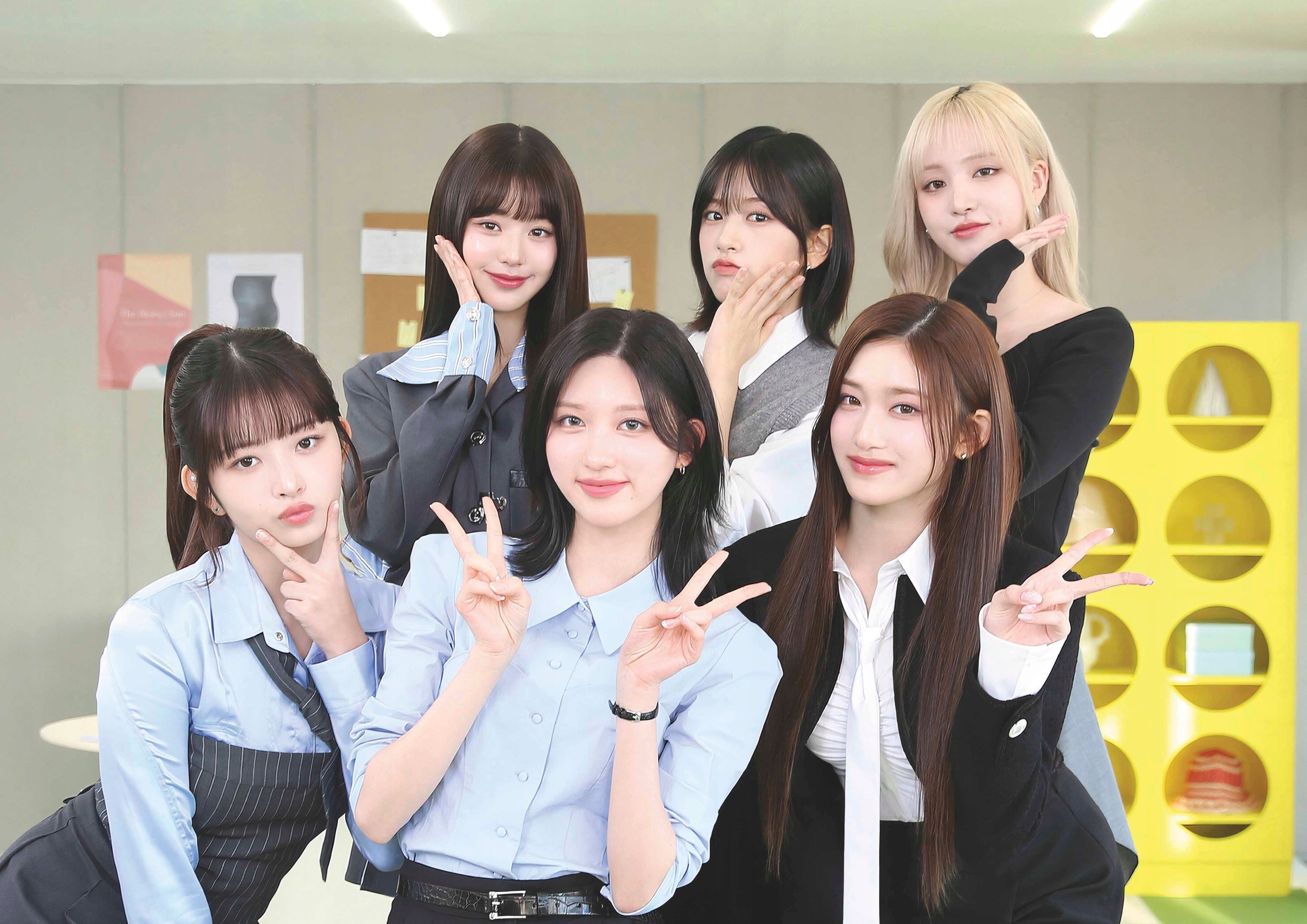 Plakat A1 Ive K-Pop Kpop Gaeul Yujin Rei Wonyoung Liz Leeseo
