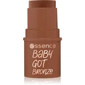 Bronzery i konturowanie twarzy - Essence Baby Got Bronze bronzer do twarzy w sztyfcie 40 Hazelnut Hug 5,5g - miniaturka - grafika 1