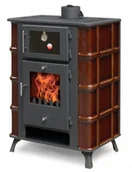 Kuchnie węglowe - EkoProjekt Piec kuchenka kuchnia westfalka z piekarnikiem i płaszczem wodnym 10kW (średnica wylotu spalin: 150 mm, kolor: brązowy) 04483327 - miniaturka - grafika 1