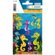 Zabawki kreatywne - Herma Naklejka Magic Koniki morskie no.15398 - miniaturka - grafika 1