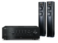 Zestawy stereo - Yamaha R-N800A (czarny) + Carina FS247.4 (czarny) - miniaturka - grafika 1