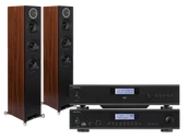 Zestawy stereo - Rotel A12 MKII + CD14 MKII + Debut Reference F5 - miniaturka - grafika 1