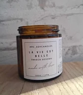 Świece - Świeca Sojowa Zapachowa La Vie Est Belle 120ml 27h Drewniany Knot - miniaturka - grafika 1