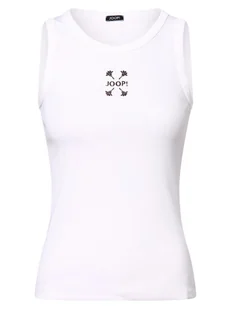 JOOP! Top damski Kobiety Bawełna biały jednolity, 40 - Koszulki i topy damskie - miniaturka - grafika 1