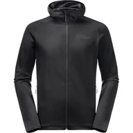 Bluzy męskie - Polar męski Baiselberg Hooded Jack Wolfskin - miniaturka - grafika 1