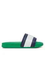 Buty dla chłopców - Tommy Hilfiger Klapki T3X0-33915-1172 Zielony - miniaturka - grafika 1
