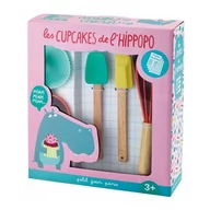Kinder party - Maison Petit Jour Maison Petit Jour: zestaw do pieczenia babeczek Les Cupcakes del Hippo - miniaturka - grafika 1