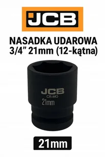 Nasadka udarowa 3/4" 21mm 12-kątna - Klucze i nasadki - miniaturka - grafika 1