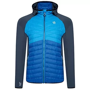 Dare2b męska kurtka wełniana alpinista, Orion szara/Teton Blue/Fajka Niebieska, XXL - Kurtki męskie - miniaturka - grafika 1