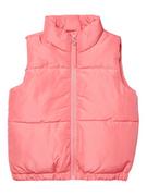 Kurtki i płaszcze dla chłopców - Vero Moda Girl Kamizelka Miley 10271755 Różowy Regular Fit - miniaturka - grafika 1