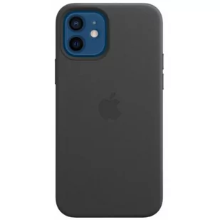 APPLE Portfel Leather Case do iPhone 12/12 Pro Czarny | MHKG3ZM/A - Etui i futerały do telefonów - miniaturka - grafika 1