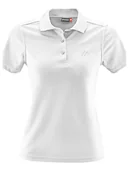 Koszulki sportowe damskie - Maier Sports Funkcyjna koszulka polo w kolorze białym - miniaturka - grafika 1