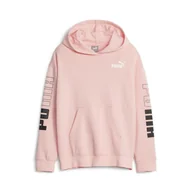 Odzież sportowa dziecięca - Bluza sportowa dla dzieci Puma Power Colorblock Fl - miniaturka - grafika 1