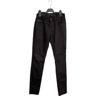 Spodnie męskie - Calvin Klein Spodnie Męskie Jeansowe Dżinsowe Stylowe Czarne 27/32 - miniaturka - grafika 1