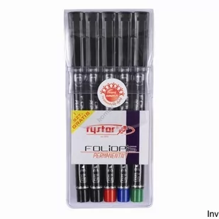 Rystor Foliopis permanentny FF6/AABCD 5szt - Foliopisy - miniaturka - grafika 1