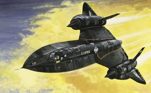 Italeri SR71 Blackbird with Drone - Modele do sklejania - miniaturka - grafika 1