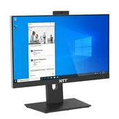 Zestawy komputerowe - Komputer NTT All-in-One 23,8'' - i5 14400, 16GB RAM, 1TB SSD, WIFI, W11 Pro - miniaturka - grafika 1