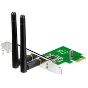 Karty sieciowe - Adapter WiFi Asus PCE-N15 - N300 Wi-Fi PCI-E (90-IG1U003M00-0PA0-) - miniaturka - grafika 1
