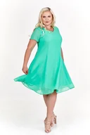 Sukienki - Sukienka FSU1047 MIĘTOWY - Fokus - miniaturka - grafika 1