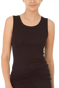 Calida Damska kamizelka bez rękawów True Confidence, Czarny, 62-64 - Kamizelki damskie - miniaturka - grafika 1