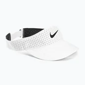 Czapki damskie - Daszek tenisowy Nike Dri-Fit ADV Ace white/anthracite/black - miniaturka - grafika 1