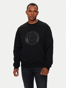 Just Cavalli Bluza 77OAIT03 Czarny Regular Fit - Bluzy męskie - miniaturka - grafika 1