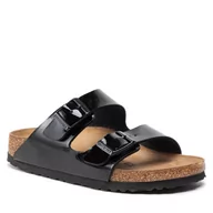 Klapki i japonki damskie - Birkenstock Klapki Arizona 1005292 Black Patent - miniaturka - grafika 1