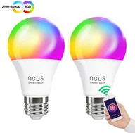 Systemy inteligentnych domów - Nous E27 P3 RGBW 2-pak - miniaturka - grafika 1