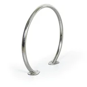 Wyposażenie miejsc publicznych - Łukowy stojak ze stali nierdzewnej na rowery, dla 2 rowerów, do kotwienia - miniaturka - grafika 1