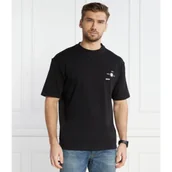 Koszulki męskie - BOSS ORANGE T-shirt TeeMusicY2K | Regular Fit - miniaturka - grafika 1