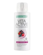 Suplementy diety - Vita Active Red Fruits z Koncetratem z 21 Owoców i Warzyw 150 ml - miniaturka - grafika 1
