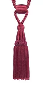 Chwost klasyczny PE 06 Jasne Bordo - Akcesoria do wystroju okien - miniaturka - grafika 1