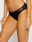 Majtki damskie - Gossard Figi klasyczne Glossies 13003 Czarny - miniaturka - grafika 1