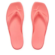 Klapki i japonki damskie - Japonki Crocs Miami Flip 211435 Różowy - miniaturka - grafika 1