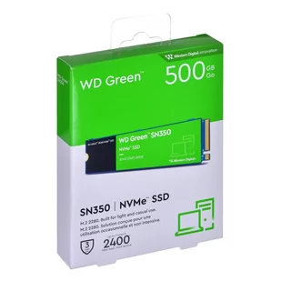 WD Green SN350 WDS500G2G0C (500GB ; M.2 ; PCIe NVMe 3.0 x4) - Dyski SSD - miniaturka - grafika 4