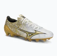 Piłka nożna - Buty piłkarskie męskie Mizuno Αlpha Elite MD white/ge gold/black - miniaturka - grafika 1