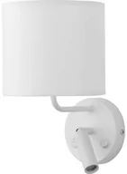 Lampy ścienne - Nowoczesny kinkiet RICHI 4236 biały 1xE27 + 1x3W/COB 4000K - miniaturka - grafika 1