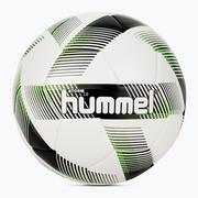 Piłka nożna - Piłka do piłki nożnej Hummel Storm 2.0 FB white/black/green rozmiar 5 - miniaturka - grafika 1