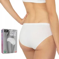 Majtki damskie - Majtki figi Gatta Classic Panties bawełna biały XL - miniaturka - grafika 1
