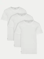 Koszulki męskie - Lacoste Komplet 3 t-shirtów TH9008 Biały Slim Fit - miniaturka - grafika 1