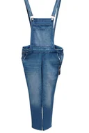 Kombinezony - WRANGLER BIB PERFECT BLUE OGRODNICZKI DAMSKIE - miniaturka - grafika 1