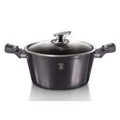 Garnki - Garnek Berlinger Haus Carbon Metallic Pro Line, czarny, z pokrywką, 30 cm, BH/6924 - miniaturka - grafika 1