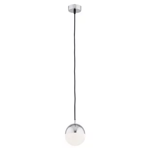 Argon Lampa wisząca LIVIA IP22 biało-srebrna E14 - Lampy sufitowe - miniaturka - grafika 1