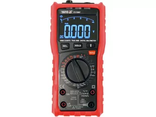 MIERNIK CYFROWY TRUE RMS Z AUTOMATYCZNYM I RĘCZNYM ZAKRESEM LCD 9999 - Inne urządzenia pomiarowe - miniaturka - grafika 4