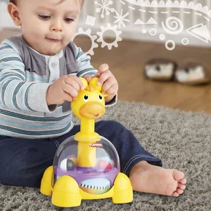 Playskool Żyrafa Bączek z kuleczkami - Zabawki interaktywne dla dzieci - miniaturka - grafika 3