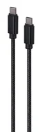 Kable USB - GEMBIRD KABEL USB TYPE-C -> USB TYPE-C 1.8M, ŁADOWANIE/TRANSMISJA DANYCH, CZARNY - miniaturka - grafika 1