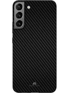 Etui i futerały do telefonów - Black Rock - Cienkie etui z włókna węglowego pasuje do Samsung Galaxy S22 Plus 5G I etui na telefon komórkowy, ultra cienkie, z włókna szklanego (Flex Carbon Black) - miniaturka - grafika 1