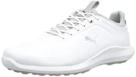 Buty sportowe męskie - PUMA Męskie buty do golfa Ignite Pro, Biały srebrny wysoki stan - 44.5 EU - miniaturka - grafika 1