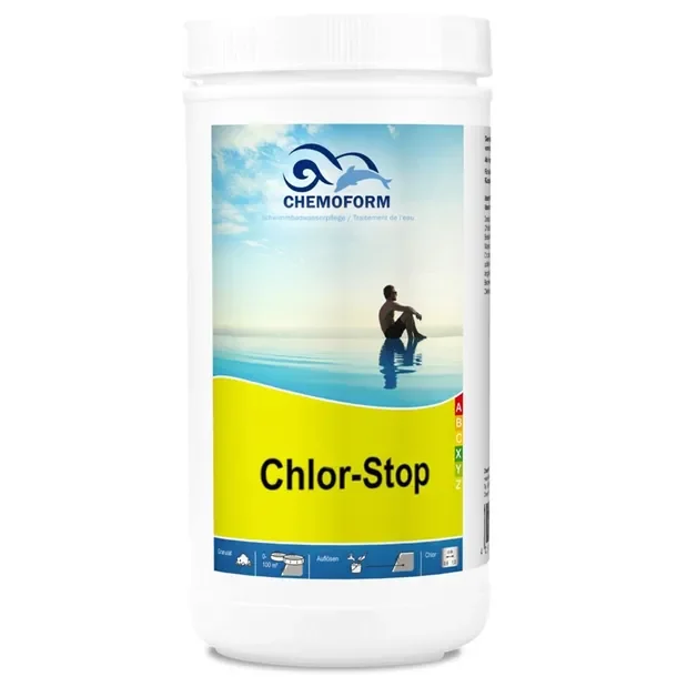 Chemoform Chlor Stop BASEN Usuwa nadmiar CHLORU 1K USUWA CHLOR z WODY